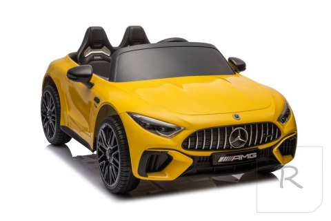 Auto Na Akumulator Mercedes AMG SL63 Żółty Lakierowany