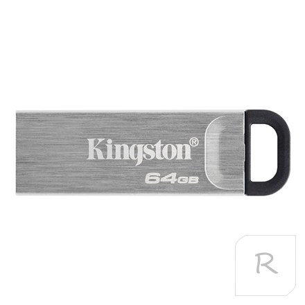 Kingston | USB Flash Drive | DataTraveler Kyson | 64 GB | USB 3.2 Gen 1 | Black/Grey