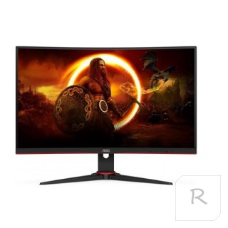 Monitor AOC C27G2E/BK | 27 cali | VA | 1920 x 1080 pikseli | 16:9 | 4 ms | Czarny | Ilość portów HDMI 2 | 165 Hz