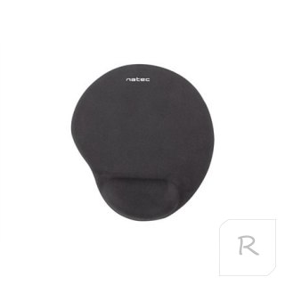 Natec Mouse Pad, Marmot, Black, Gel Filling 225x245 mm Natec | Mouse Pad | Marmot | mm | Black