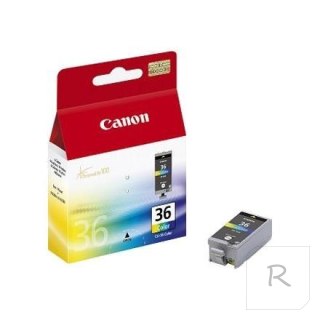 Canon Colour (cyan, magenta, yellow, black) Ink cartridge 249 pages Canon 36 Color