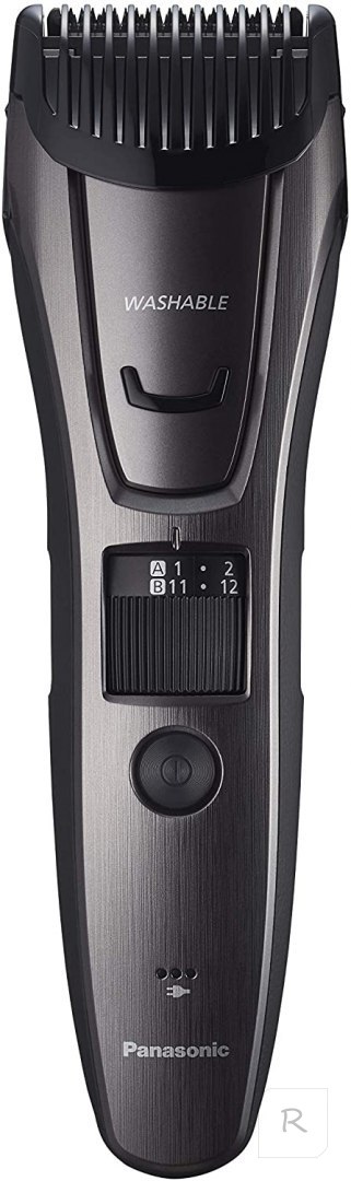 Panasonic | ER-GB80-H503 | Beard and hair trimmer | Number of length steps 39 | Step precise 0.5 mm | Black | Corded/ Cordless