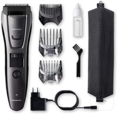 Panasonic | ER-GB80-H503 | Beard and hair trimmer | Number of length steps 39 | Step precise 0.5 mm | Black | Corded/ Cordless