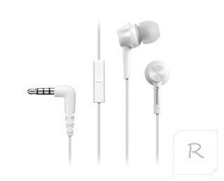 Panasonic | RP-TCM115E-W | Canal type | Wired | In-ear | Microphone | White