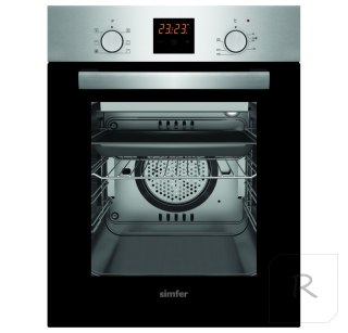 Simfer | 4207BERIM | Oven | 47 L | Multifunctional | Manual | Pop-up knobs | Height 54.1 cm | Width 45 cm | Stainless steel