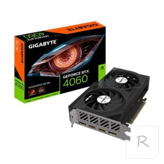 Gigabyte | GeForce RTX 4060 WINDFORCE OC 8G | NVIDIA GeForce RTX 4060 | 8 GB