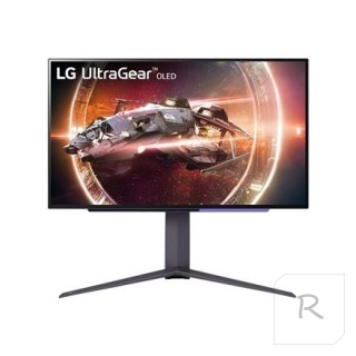 LG UltraGear | 27GS95QE-B | 27 in | QHD 2560 x 1440 at 240 Hz | 1000 cd/m² | 2xHDMI, DisplayPort | Height, pivot (rotation), swi