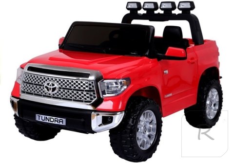 Auto na Akumulator Toyota Tundra Czerwona