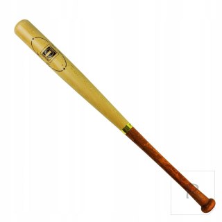 Drewniany Kij Baseballowy LONDERO 75 cm - Dwukolorowy