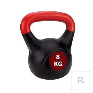 HANTLA KETTLEBELL ODWAŻNIK WINYLOWA 8 KG