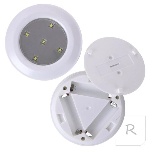 Lampka nocna LED z taśmą samoprzylepną pilot 9,5 cm 3 szt.