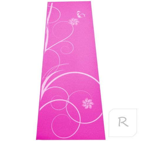 Mata do Ćwiczeń Jogi SPARTAN Pink 170 x 60 cm - różowa