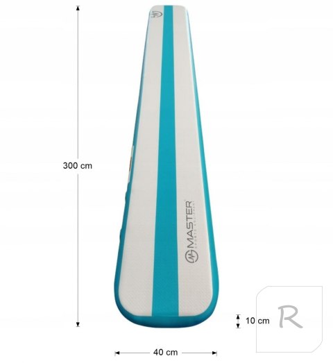 Równoważnia Gimnastyczna Mata Ścieżka AirBeam 300 x 40 x 10 cm