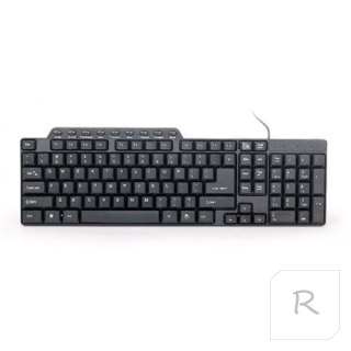 Gembird | KB-UM-104 Compact multimedia keyboard | Multimedia | Wired | US | Black | USB | 420 g