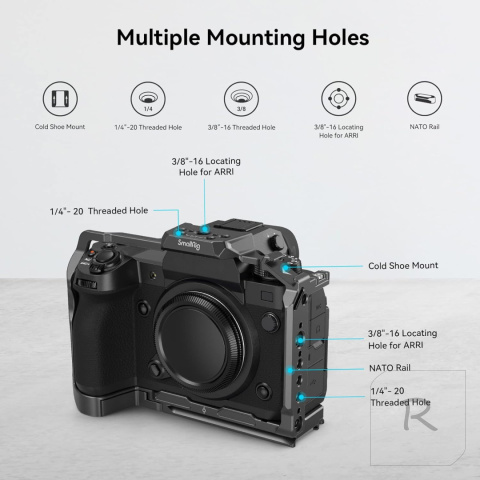 KLATKA OPERATORSKA SMALLRIG DO FUJIFILM X-H2S | X-H2 3934