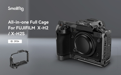 KLATKA OPERATORSKA SMALLRIG DO FUJIFILM X-H2S | X-H2 3934