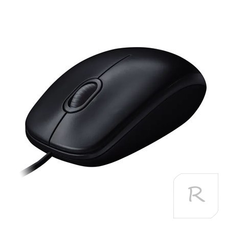 Logitech | Mouse | M100 | Optical | Optical mouse | Wired | Black