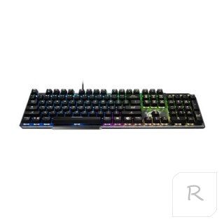 MSI | GK50 Elite | Gaming keyboard | RGB LED light | US | Wired | Black/Silver