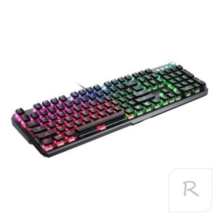 MSI | VIGOR GK71 SONIC RED US | Gaming keyboard | RGB LED light | US | Wired | Black