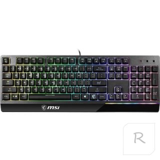 MSI Vigor GK30 Gaming Keyboard, US Layout, Wired, Black MSI | Vigor GK30 | Gaming keyboard | RGB LED light | US | Wired | Black