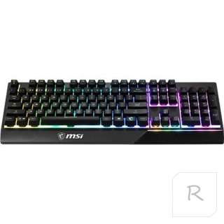 MSI Vigor GK30 Gaming Keyboard, US Layout, Wired, Black MSI | Vigor GK30 | Gaming keyboard | RGB LED light | US | Wired | Black