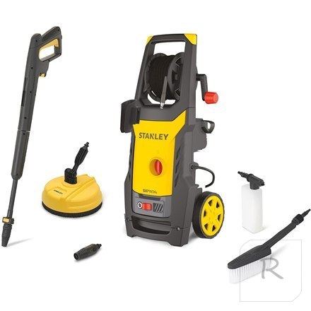 STANLEY SXPW19BX-E High Pressure Washer with Patio Cleaner (1900 W, 150 bar, 440 l/h) | 1900 W | 150 bar | 440 l/h