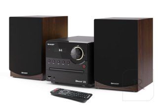 Sharp XL-B512(BR) Hi-Fi Micro System, CD/FM/USB/Bluetooth v5.0, 45W, Brown Sharp | Hi-Fi Micro System | XL-B512(BR) | USB port |