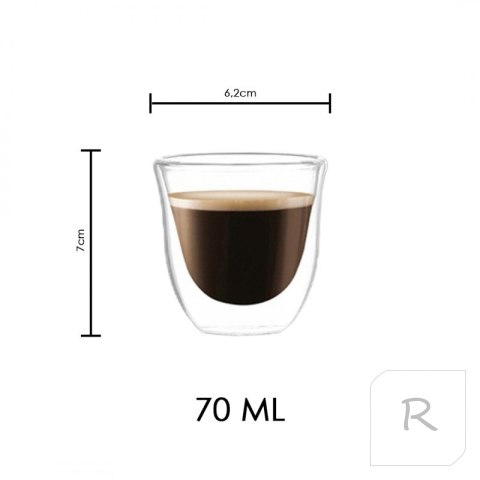 Szklanki termiczne 70ML do kawy 1szt SZK31