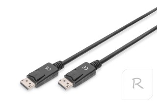 Digitus | DisplayPort cable | Male | 20 pin DisplayPort | Male | 20 pin DisplayPort | 1 m | Black