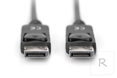 Digitus | DisplayPort cable | Male | 20 pin DisplayPort | Male | 20 pin DisplayPort | 1 m | Black