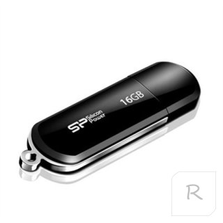 Silicon Power | 16GB LuxMini 322 | 16 GB | USB 2.0 | Black