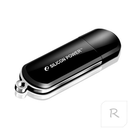 Silicon Power | 16GB LuxMini 322 | 16 GB | USB 2.0 | Black