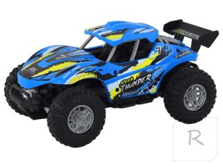 Auto 1:16 Zdalnie Sterowane Off-Road Samochód Terenowy RC Niebieski