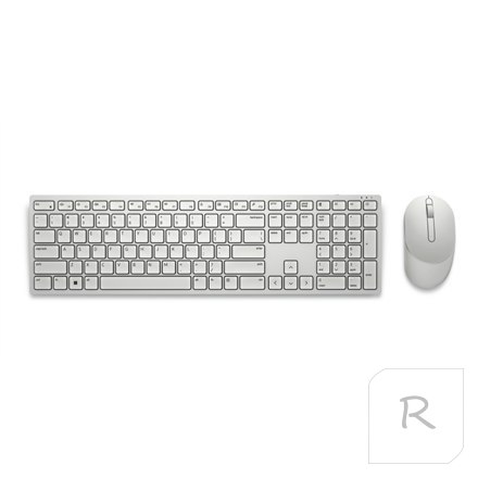 Dell | Keyboard and Mouse | KM5221W Pro | Keyboard and Mouse Set | Wireless | Mouse included | RU | m | White | 2.4 GHz | g