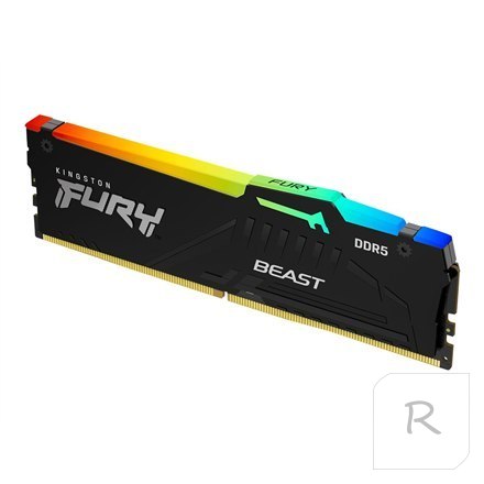 Kingston | 16 GB | Memory module | DDR5 SDRAM - DIMM 288-pin | 6000 MHz | CAS Latency CL40 | Voltage 1.35 V | Unbuffered