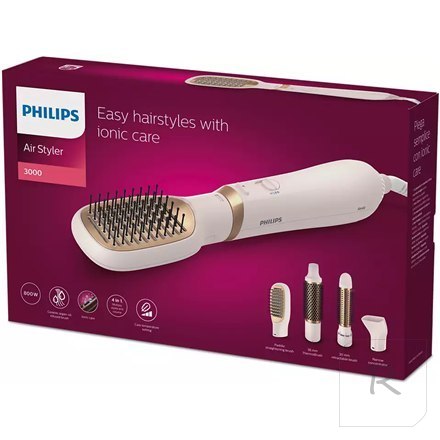 Philips | Hair Styler | BHA310/00 3000 Series | Warranty 24 month(s) | Ion conditioning | Temperature (max) °C | Number of heat