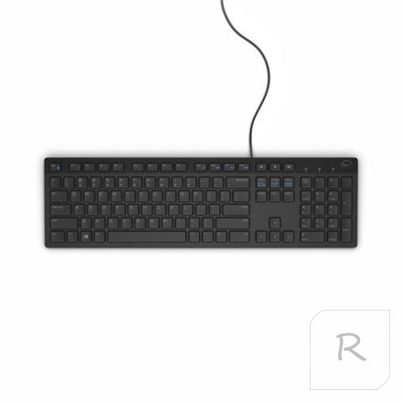 Dell | KB216 | Standard | Wired | EE | Black | USB