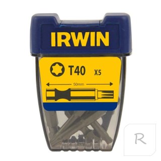 KOŃCÓWKA TYPU TORX 1/4' DŁUGA 50MM 5 SZT. T40