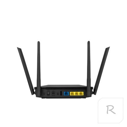 ASUS RT-AX53U - wireless router - Wi-Fi 6 - desktop | 3-port switch | AX1800 | 2.4 GHz / 5 GHz