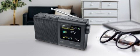 Muse | Portable Radio | M-117 DB | AUX in | Black | Portable | FM, DAB/DAB+