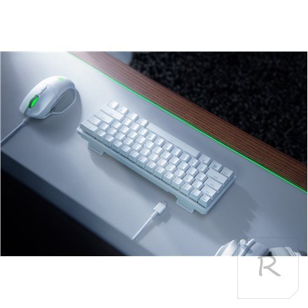 Razer | Huntsman Mini | Gaming keyboard | RGB LED light | US | Mercury White | Wired