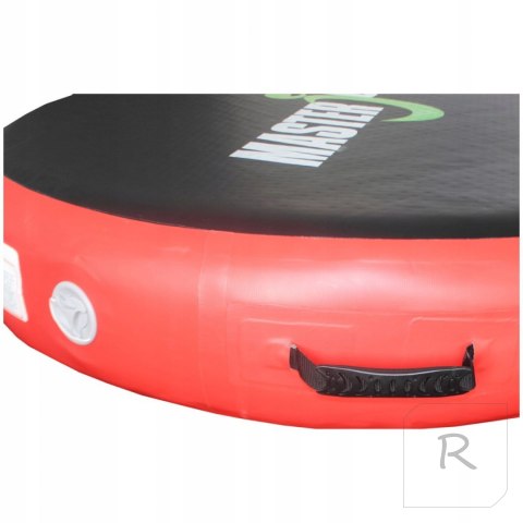 AirSpot Trampolina Dmuchana MASTER 100 x 20 cm Black Red