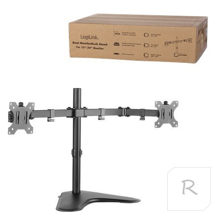 Logilink | Desk Mount | BP0045 | 13-32 "" | Maximum weight (capacity) 8 kg | Black