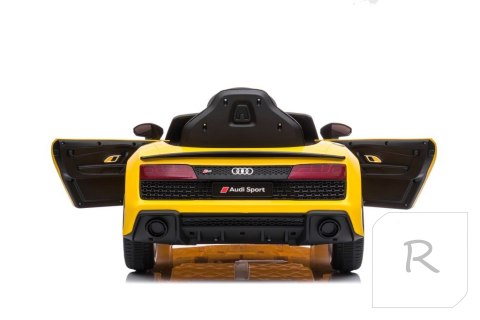 Auto Na Akumulator Audi R8 Lift A300 Żółte