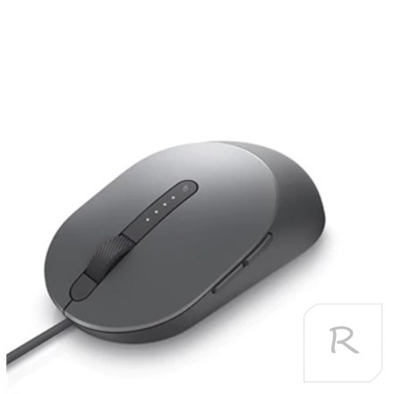 Dell | Laser Mouse | MS3220 | wired | Wired - USB 2.0 | Titan Grey