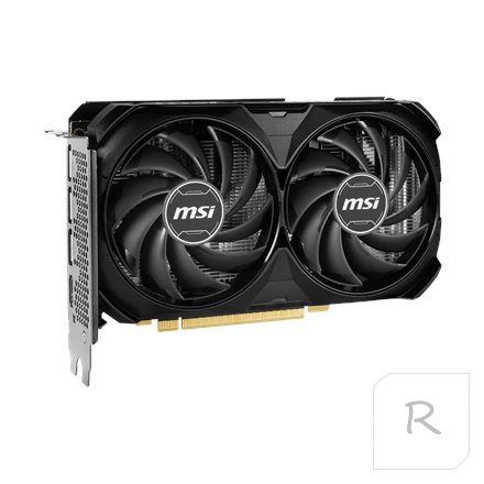 MSI | GeForce RTX 4060 Ti VENTUS 2X BLACK 16G OC | NVIDIA GeForce RTX 4060 Ti | 16 GB