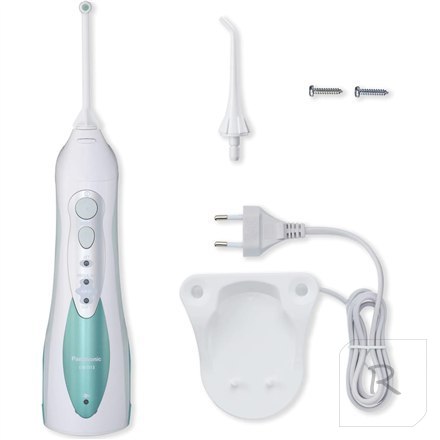 Panasonic | EW1313G303 | Oral irrigator | Cordless | 130 ml | Number of heads 2 | White/Green