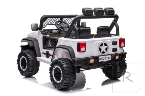 Auto Na Akumulator Jeep Geoland BRD-2108 Biały 24V 4x4