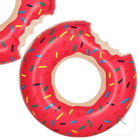 Koło Dmuchane dziecięce Donut 50cm różowe