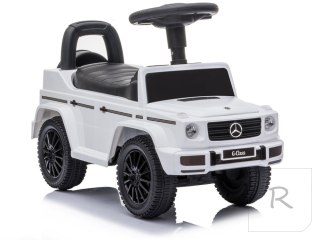 Jeździk Mercedes G-Class 652 Biały Dźwięk Klaksonu Silnika